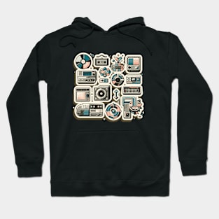 Retro music tape Hoodie